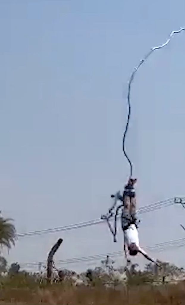Une vidéo d'un touriste brisant une passe de saut à l'élastique à Pattaya, en Thaïlande, devient virale