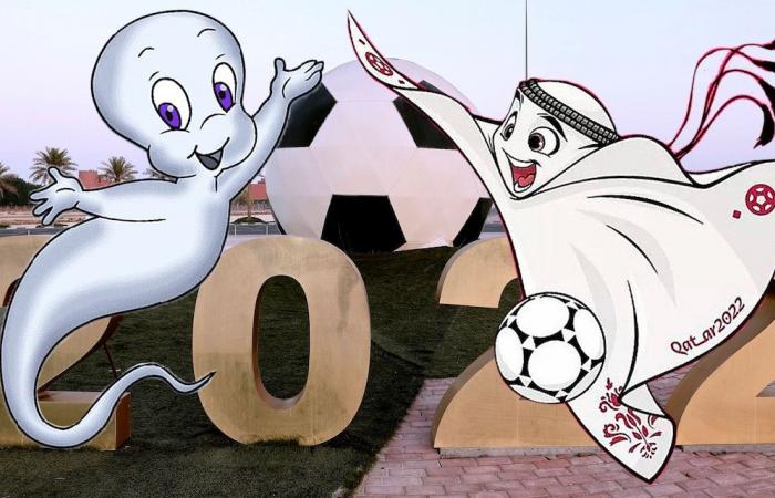 Casper le fantôme ? Voici la mascotte de la Coupe du monde La’eeb – football – .