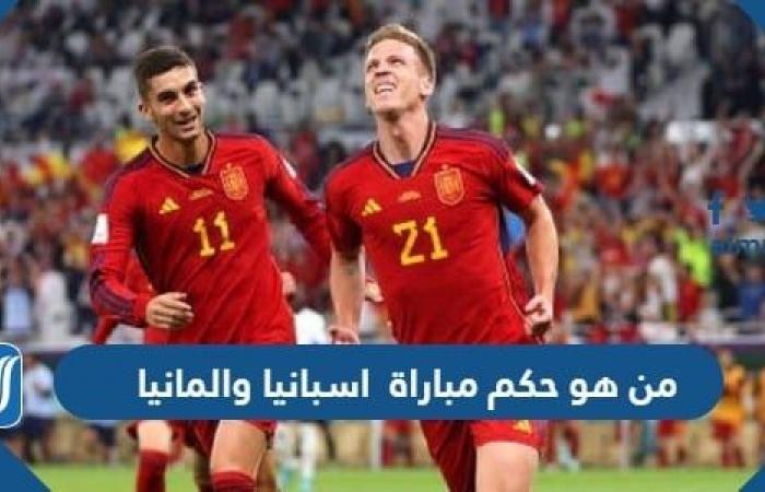 Actualité sportive – Qui est l’arbitre du match Espagne-Allemagne en Coupe du monde aujourd’hui ? – .