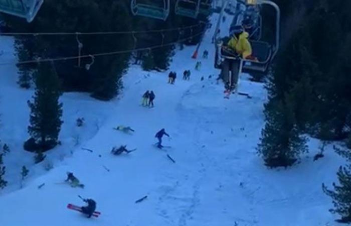 Snowboard Rambo fauche tout le monde et laisse des blessés – Styrie – .